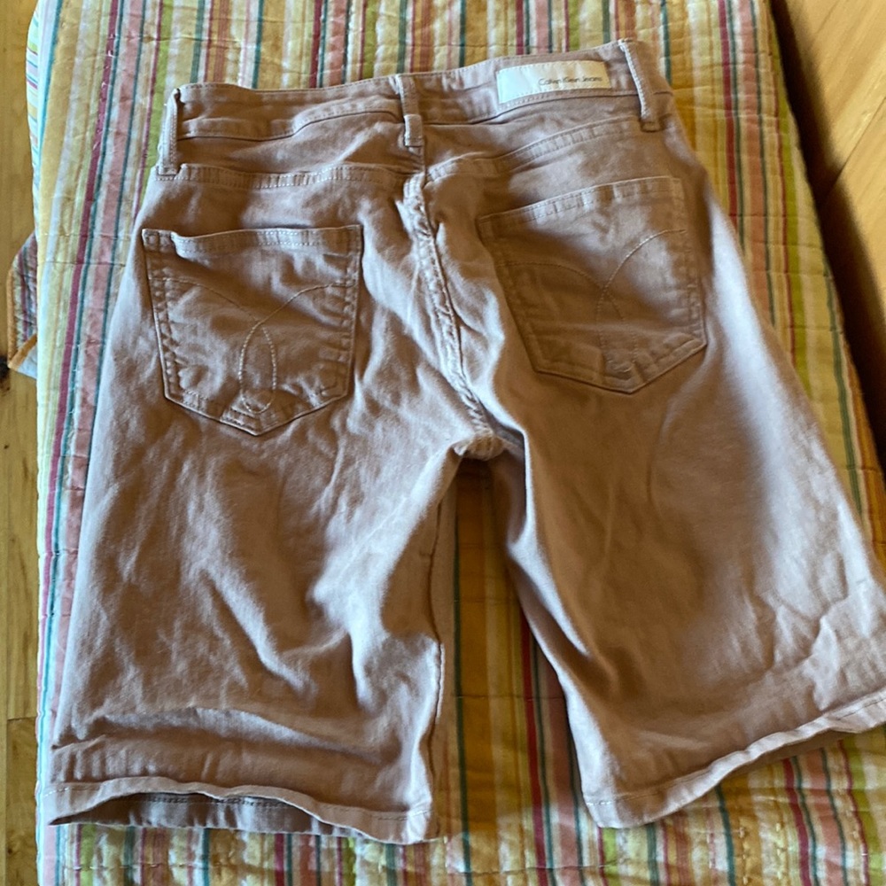 Calvin Klein Dusty Rose Pink Bermuda shorts 25